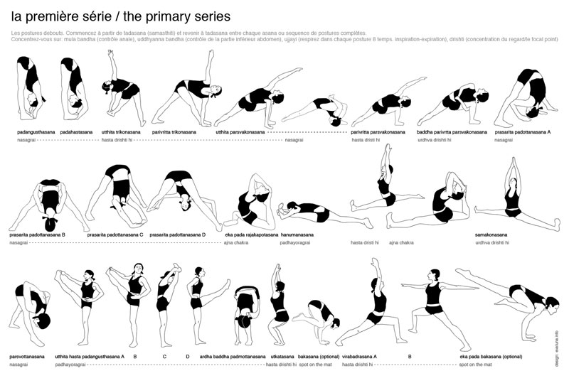 ashtanga yoga primary series - premiere serie